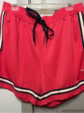 Nike Men’s Salmon Athletic Shorts with black and Cream Trim